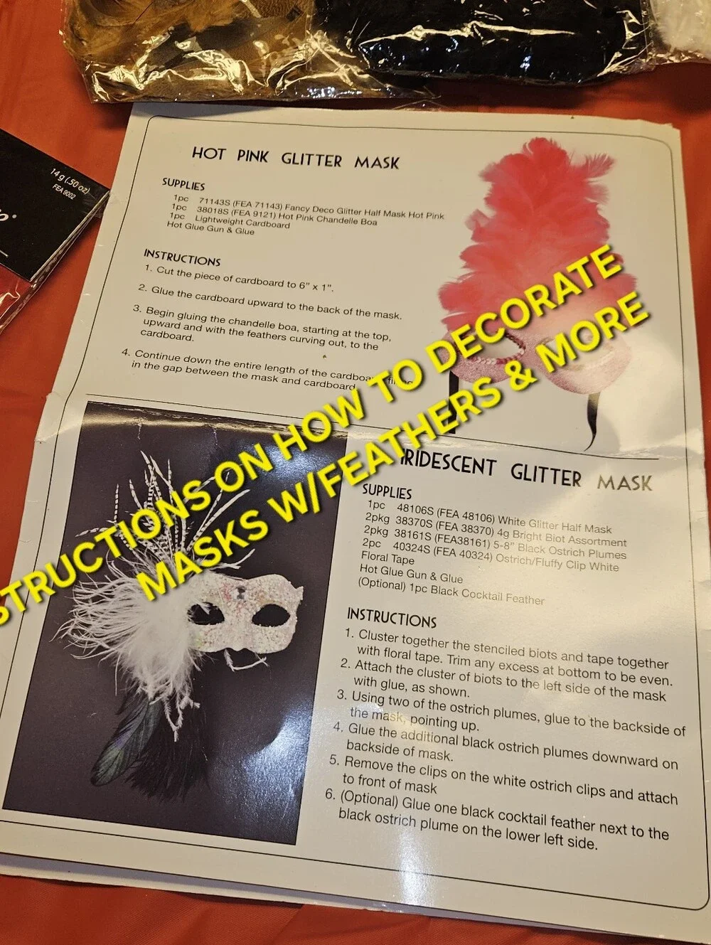 Hobby Lobby masks packs